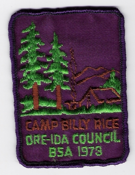 1973 Camp Billy Rice
