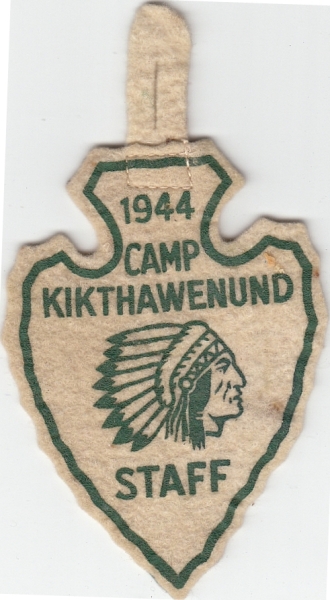 1944 Camp Kikthawenund - Staff