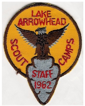 1962 Lake Arrowhead Scout Camps- Staff