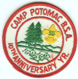 1960 Camp Potomac - 10th Anniversary