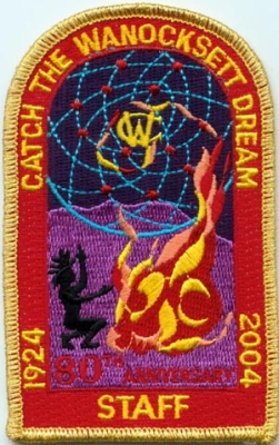 2004 Camp Wanocksett - Gold - Staff