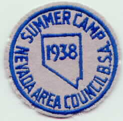 1938 Nevada Area Summer Camp