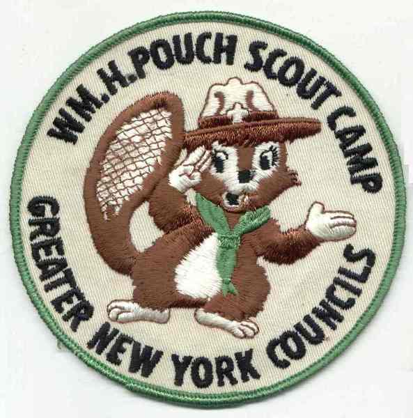 William H. Pouch Scout Camp - Backpatch