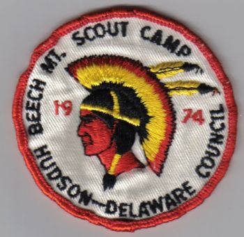 1974 Beech Mountain Scout Camp