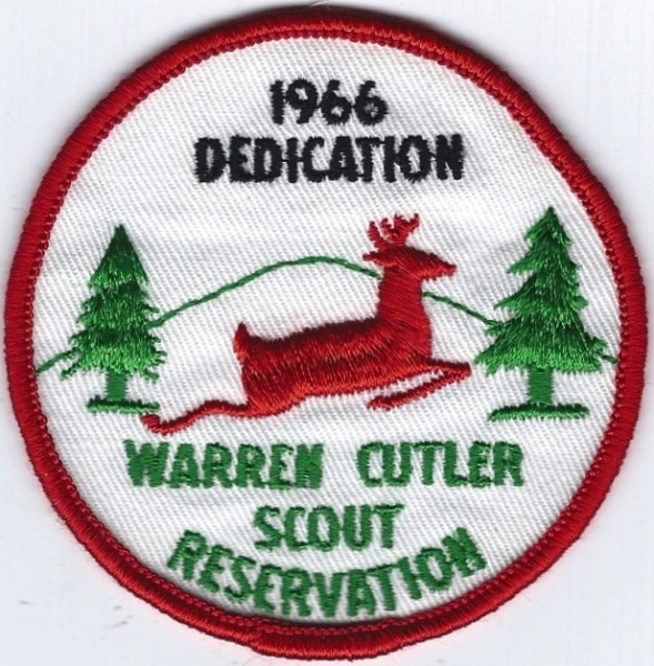 1966 Warren Cutler Scout Reservation - Dedication