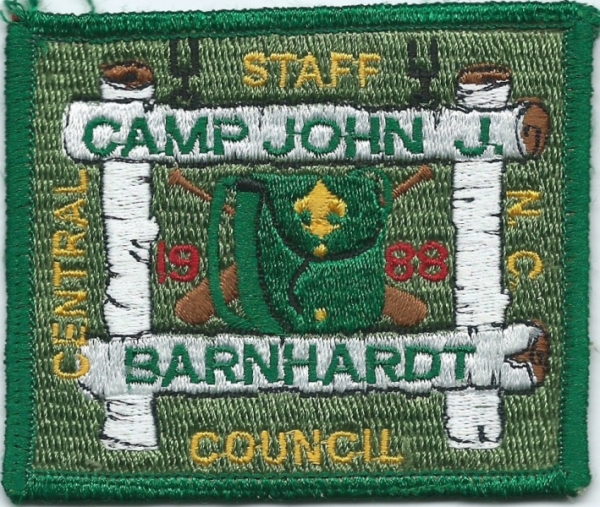 1988 Camp John J. Barnhardt - Staff
