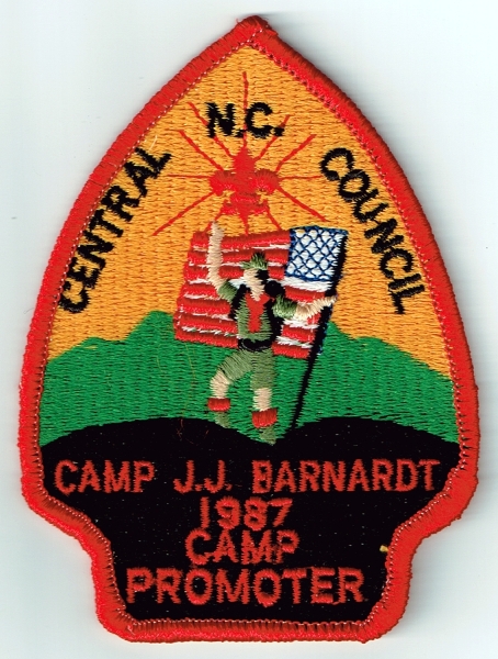 1987 Camp John J. Barnhardt - Camp Promoter