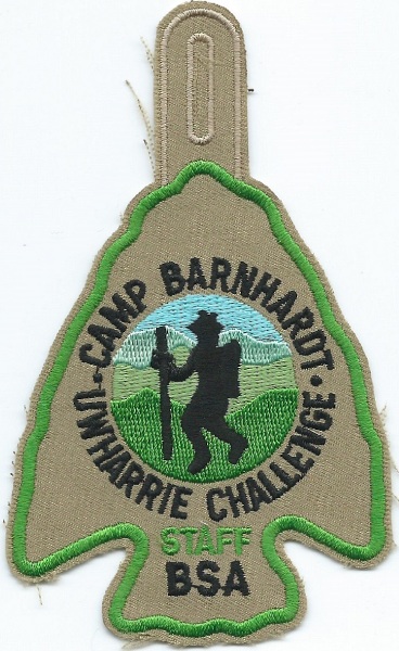 1992-93 Camp John J. Barnhardt - Uwharrie Challenge Staff