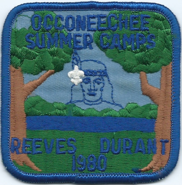 1980 Occoneechee Council Camps