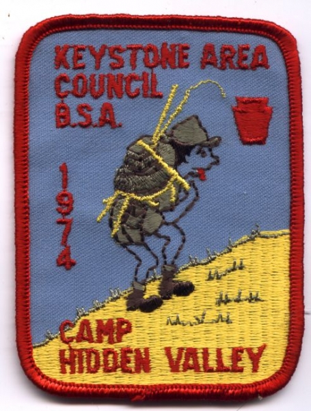 1974 Hidden Valley Scout Reservation