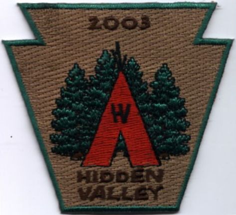 2003 Hidden Valley Scout Reservation