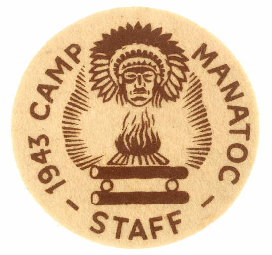 1943 Camp Manatoc - Staff