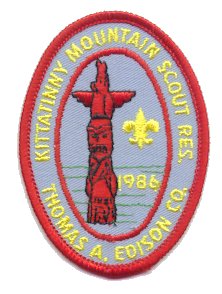 1986 Kittatinny Mountain Scout Reservation