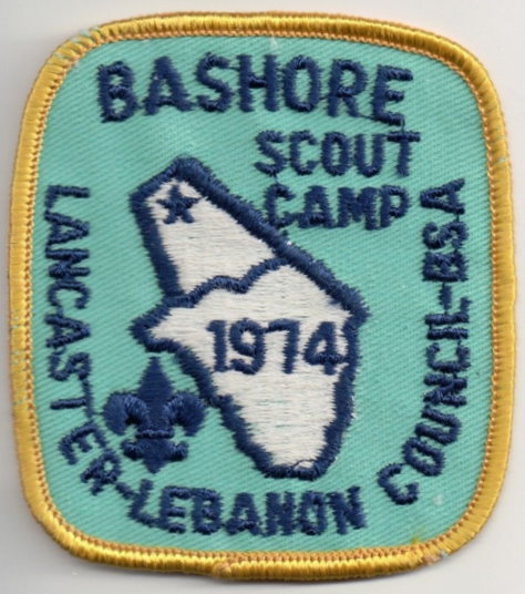 1974 Bashore Scout Camp