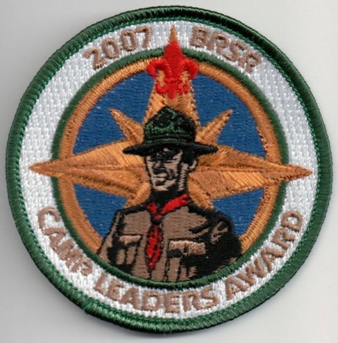 2007 Blue Ridge Scout Reservation - Camp Leaders Award