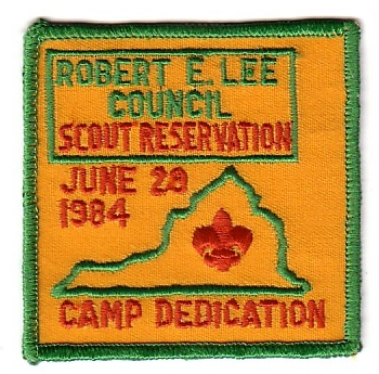 1984 Robert E. Lee Council Camp Dedication