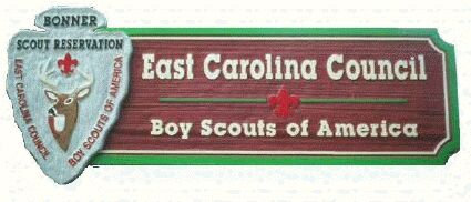 A Herbert C. Bonner Scout Reservation Sign