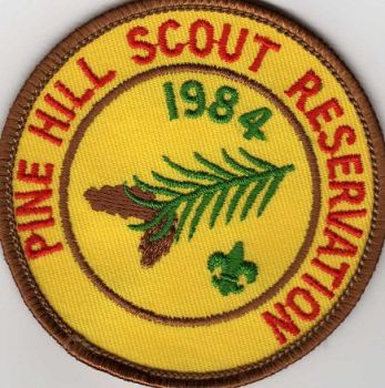 1984 Pine Hill Scout Reservation