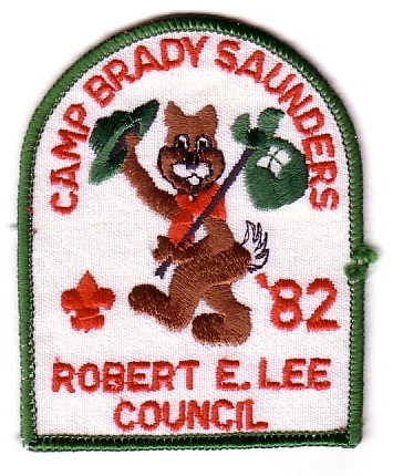1982 Camp Brady Saunders - Staff