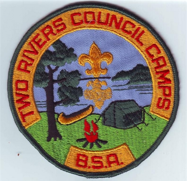 Two Rivers Council Camps - Backpatch