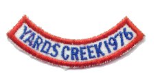 1976 Yards Creek Scout Reservation - Rocker