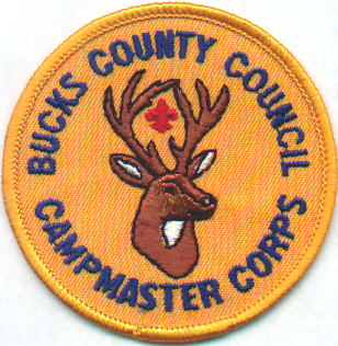 Bucks County Council - Campmaster Corps