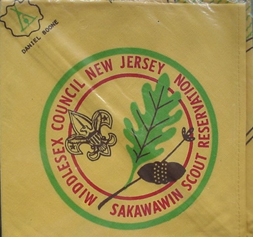 Sakawawin map neckerchief