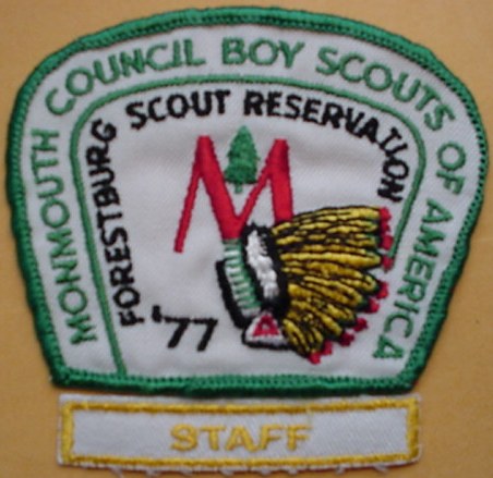 1977 Forestburg Scout Reservation - Staff