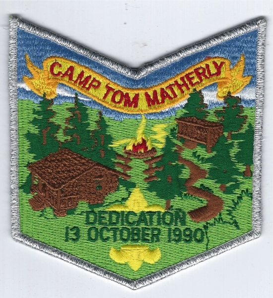 1990 Camp Tom Matherly - Dedication