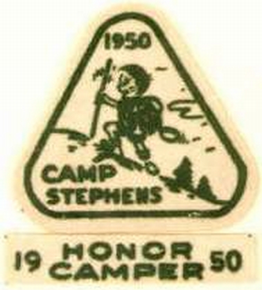 1950 Camp Stephens - Honor Camper