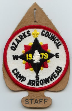 1979 Camp Arrowhead - Staff