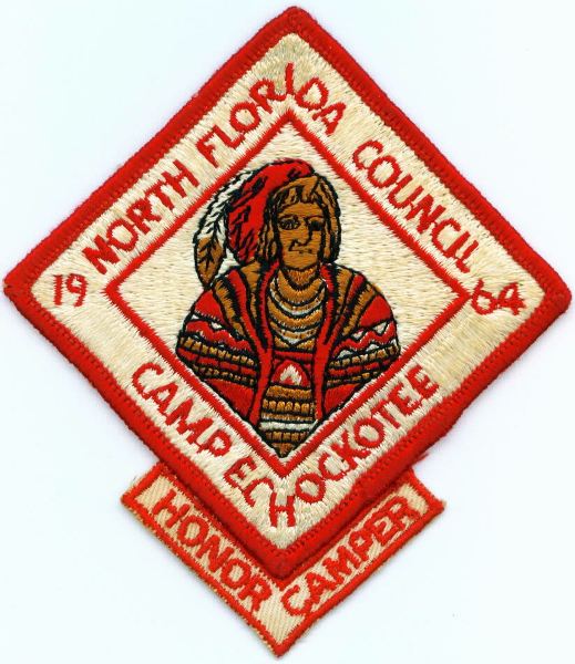 1964 Camp Echockotee - Honor Camper