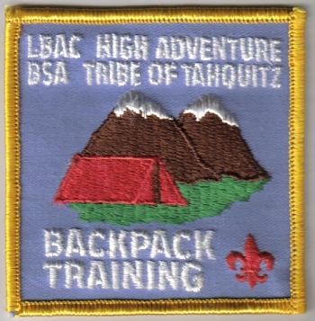 Long Beach Area Council - High Adventure - Backpack