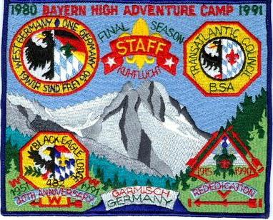 1991 Bayern High Adventure Camp - Staff - BP