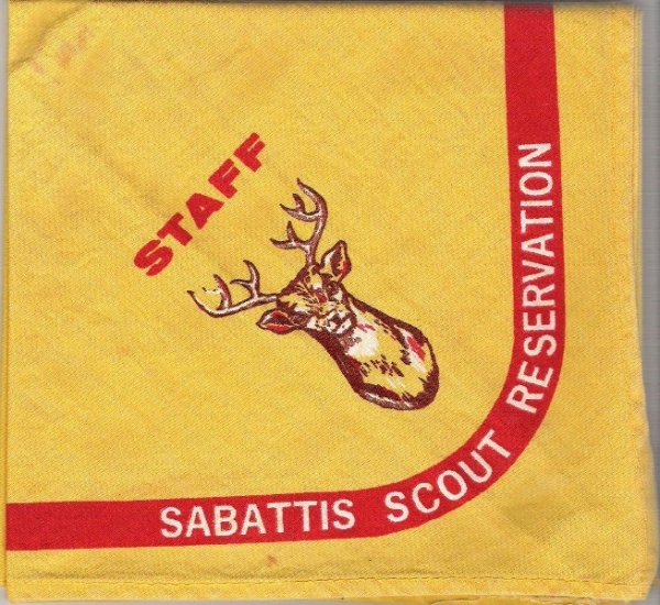1967 Sabattis Scout Reservation - Staff
