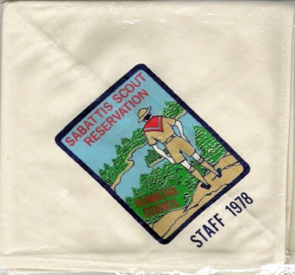1978 Sabattis Scout Reservation - Staff