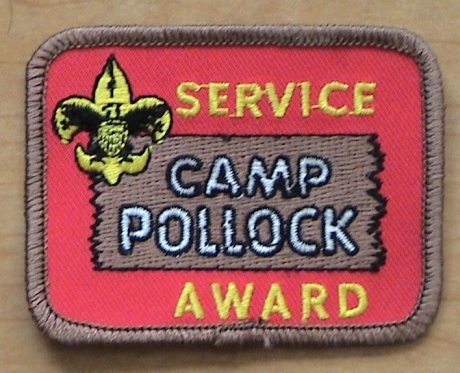 Camp Pollock - Service Award