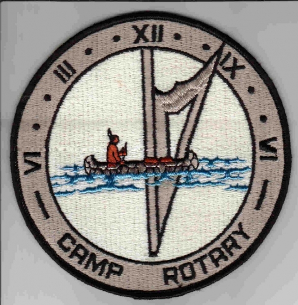 1972 Camp Rotary - Back Patch