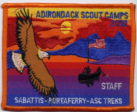 2002 Adirondack Scout Camps - Staff