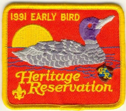 1991 Heritage Reservation - Early Bird