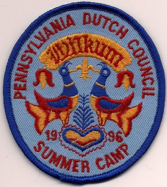 1996 Pennsylvania Dutch Council Camps