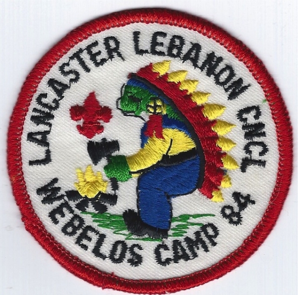 1984 Lancaster-Lebanon Council WEBELOS Camp
