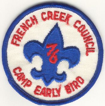 1976 French Creek Council Camps - Early Bird