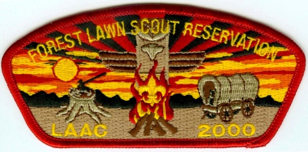 2000 Forest Lawn Scout Reservation Staff CSP