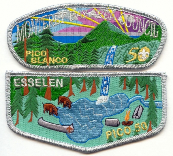 Pico Blanco Scout Reservation - 50th - CSP- Flap