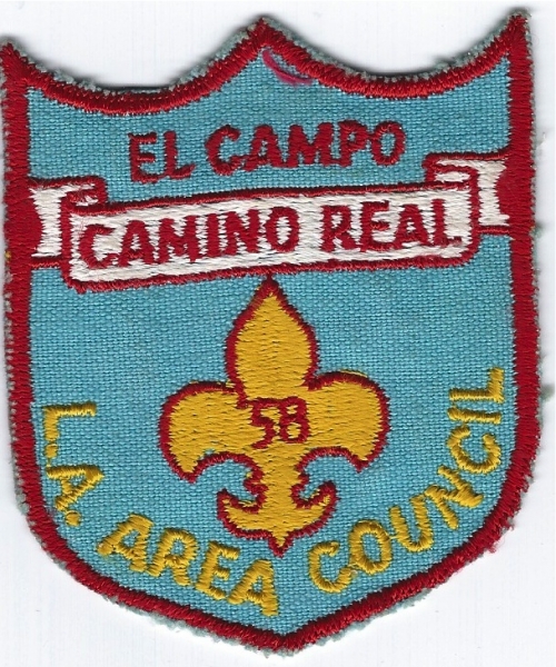 1958 Los Angeles Area Council - Camino Real