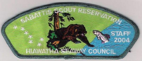 2004 Sabattis Scout Reservation - Staff CSP