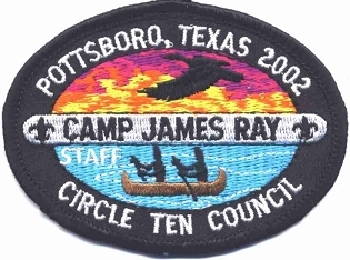 2002 James Ray Scout Reservation - Staff