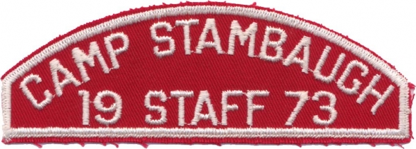 1973 Camp Stambaugh - Staff RWS
