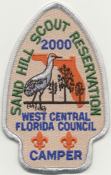 2000 Sand Hill Scout Reservation - Golden Falcon